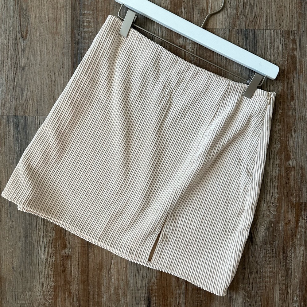 Neutral Mini Skirt